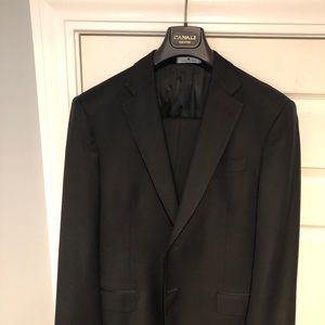 Balmain Pick Stitch Lapel Two Button Suit